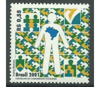 C2402 HOMEM BRASIL 2001 - 10.462 Mint